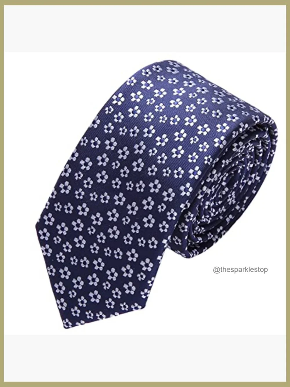 4 Pack Skinny Neckties for Men, 2.35" Wide Slim Ties, Polyester Silk Jacquard - Picture 2 of 7